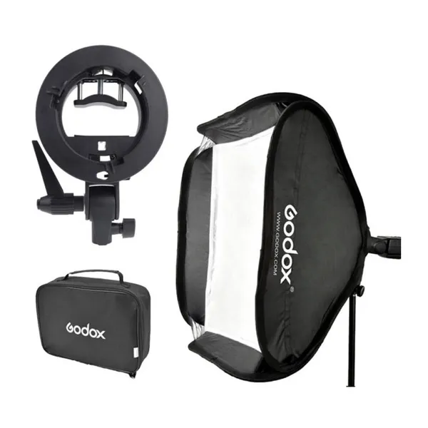 Godox 80x80cm Softbox Photo Studio Diffuser – View 1