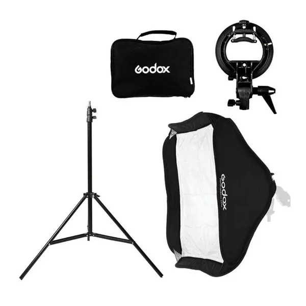 Godox 80x80cm Softbox Photo Studio Diffuser – View 2