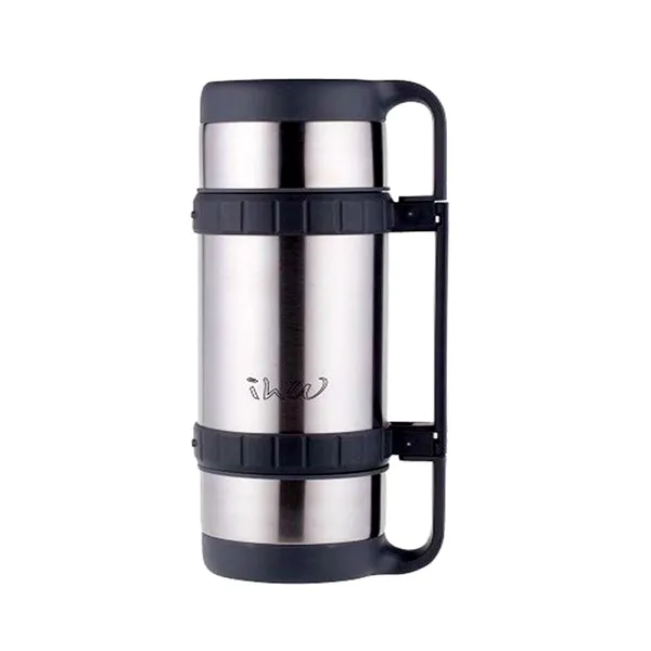 Premium Stainless Steel Vacuum Flask 1600 Ml Silver Color – View 1