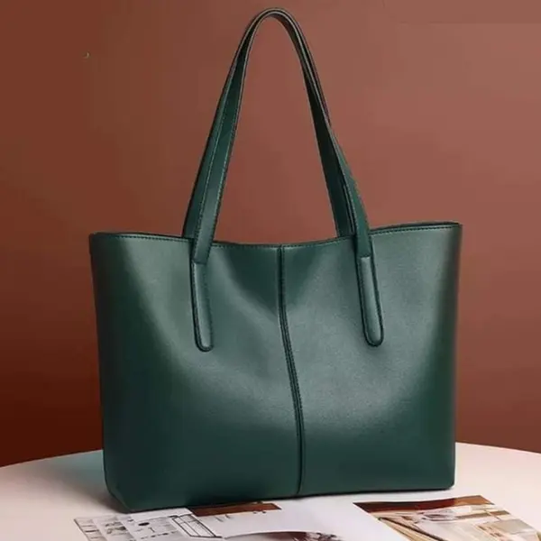 Premium Luxury PU Leather Crossbody Shoulder Bag – Color: Green – View 2