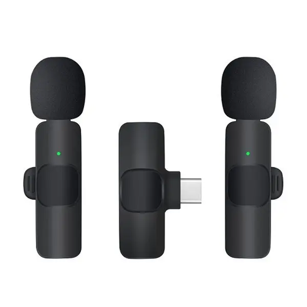 K9 Wireless Type c Professional Dual Microphone – View 1