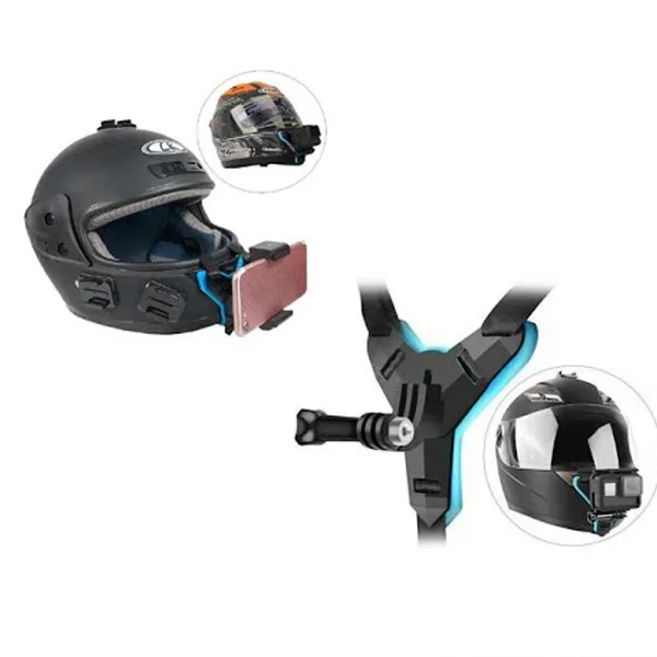 Motorcycle Helmet Chin Mobile Phone Holder Moto Dji Gopro Mountain Action Camera – View 4