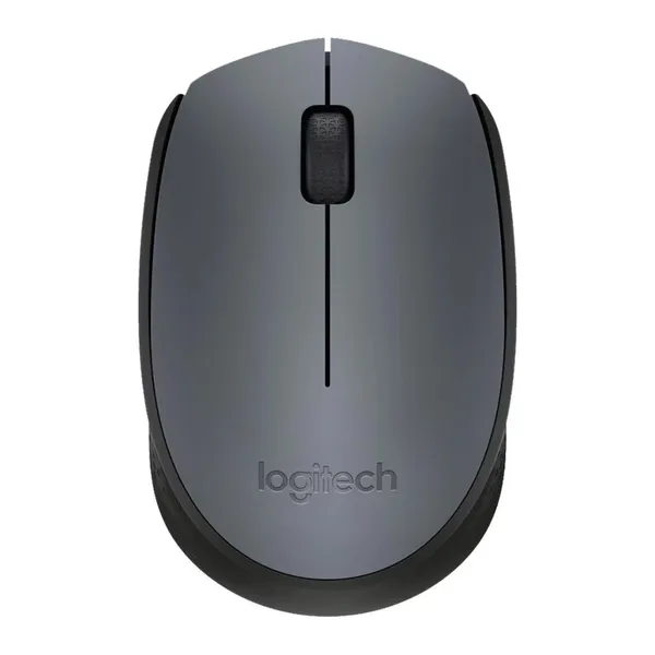 Logitech M170 Wireless Optical Mouse – Color: Black – View 1