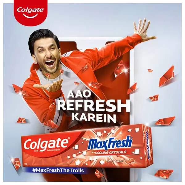 Colgate Max Fresh Red Gel Freshening Toothpaste – View 2