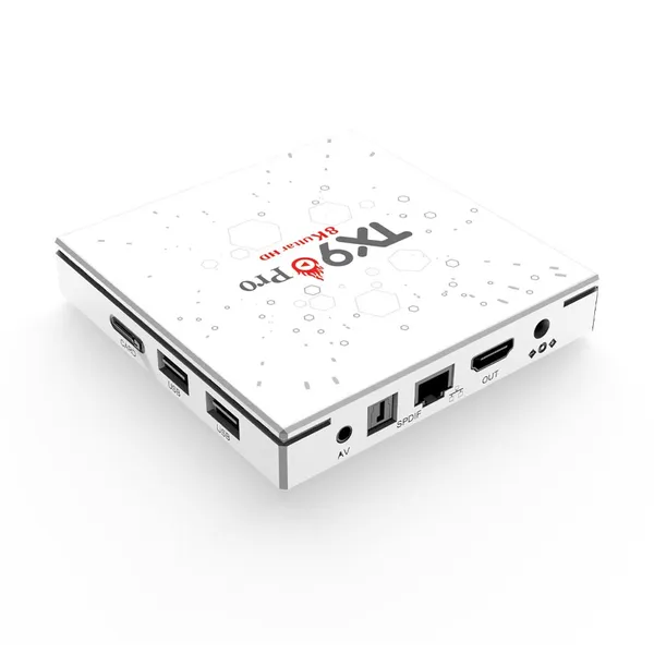 TX90 Pro 14K Ultra HD Android TV Box with Voice Control Remote – View 2