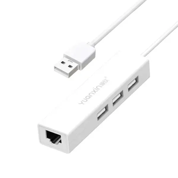 Yuanxin X-2562 USB Male to Tri USB Hub – View 1