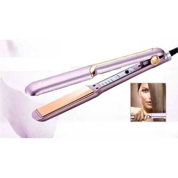 Kemei KM-459 Professional Electric Iron Hair Straightener For Women – View 3