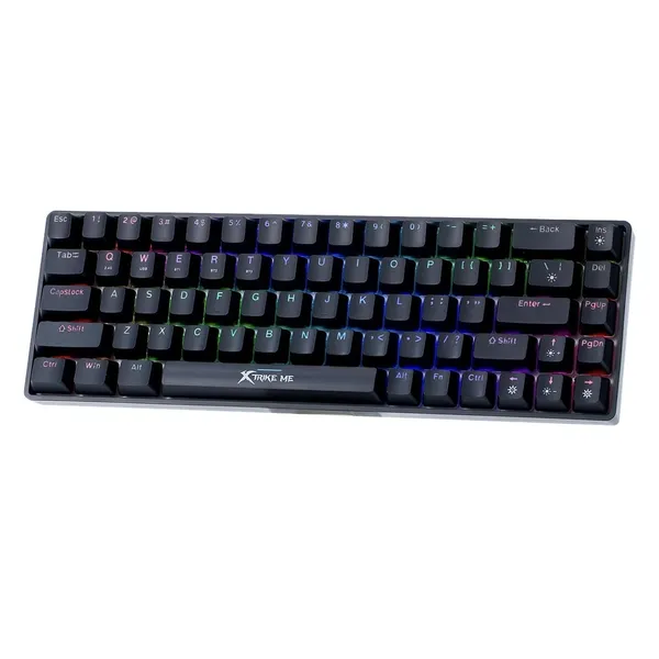 Xtrike Me GK-994W RGB Tri-Mode Wireless Mechanical Gaming Keyboard – Color: Black – View 3