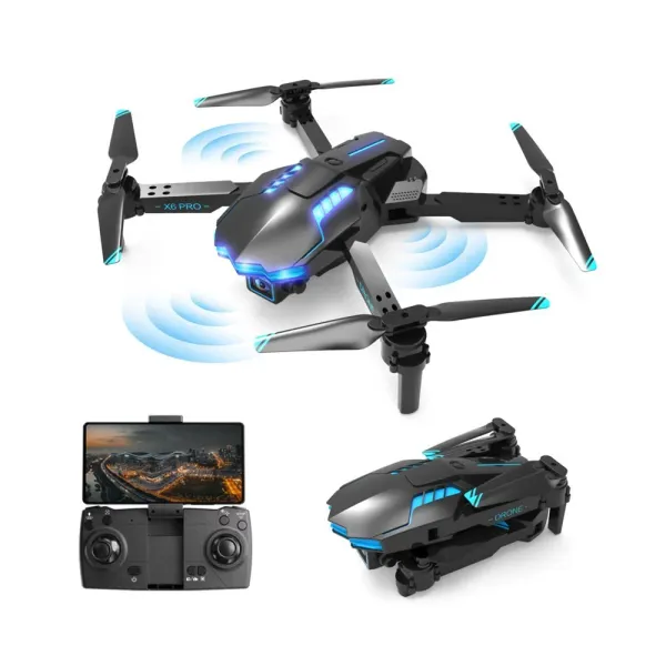 X6 PRO 4K Camera WiFi Mini Toy Drone – View 2