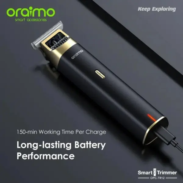 Oraimo OPC-TR12 SmartTrimmer2 Best Multi-Functional Beard Trimmer – View 4