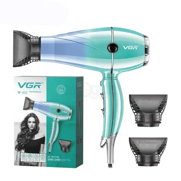 VGR V-452 Essential Dry Care Hair Dryer Salon Series for Women – View 4