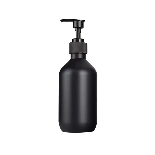 Matte Black 500ML Liquid Soap Dispenser Refillable Shampoo Conditioner – View 2