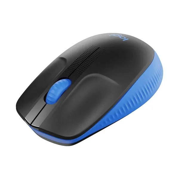 Logitech M190 Wireless Optical Mouse – Color: Blue – View 2