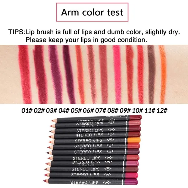 Vibely 05 Soft Delicate Eyeliner And Lip Liner Pencil – View 5