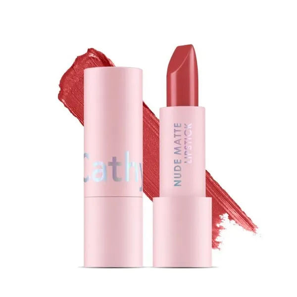 Cathy Doll #10 Nude Matte Touch Coral Long-lasting Lipstick – View 1
