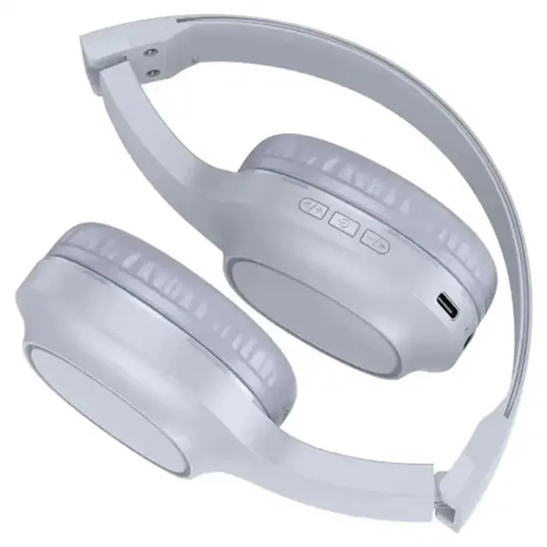 Hoco W46 Charm Bluetooth Wireless Headphone Multicolor – Color: Blue – View 2