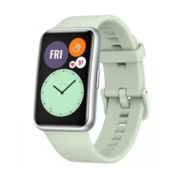 Huawei Watch Fit Dynamic AMOLED Smartwatch – Color: Green – View 1