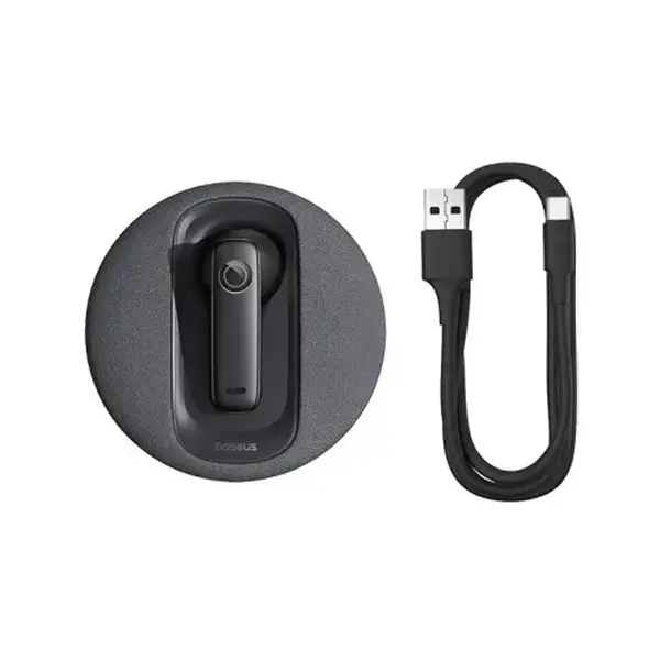 Baseus C-Mic CM10 Smart Unilateral Wireless Earphone For Car – Color: Black – View 4