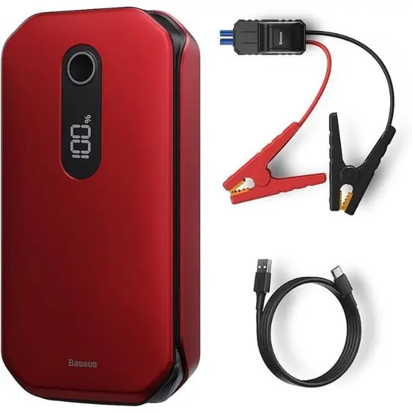 Baseus Super Energy Pro Series Intelligent Digital Display Power Bank – Color: Red – View 3