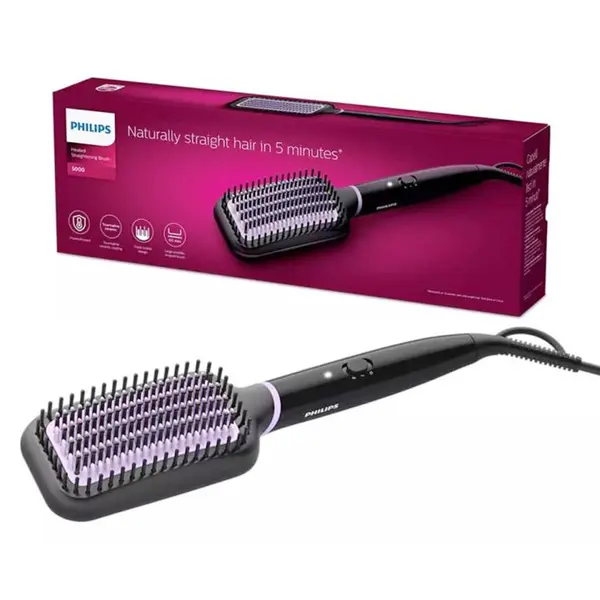 Philips BHH730 Style Care Essential Hair Straighteners Brush  – View 3