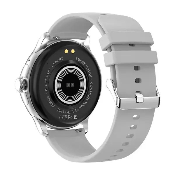 COLMI V72 Bluetooth Calling Smart Watch – Color: Silver – View 3