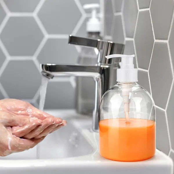 Refillable Empty Pump Plastic Bottle Hand Wash Pump Liquid Soap Dispenser 500ML – View 3