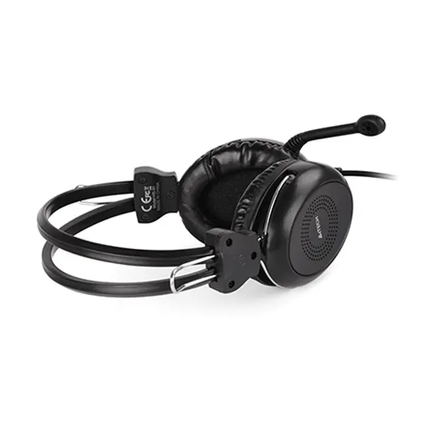 A4TECH HS30 3.5mm Wired Headphone Black – View 3