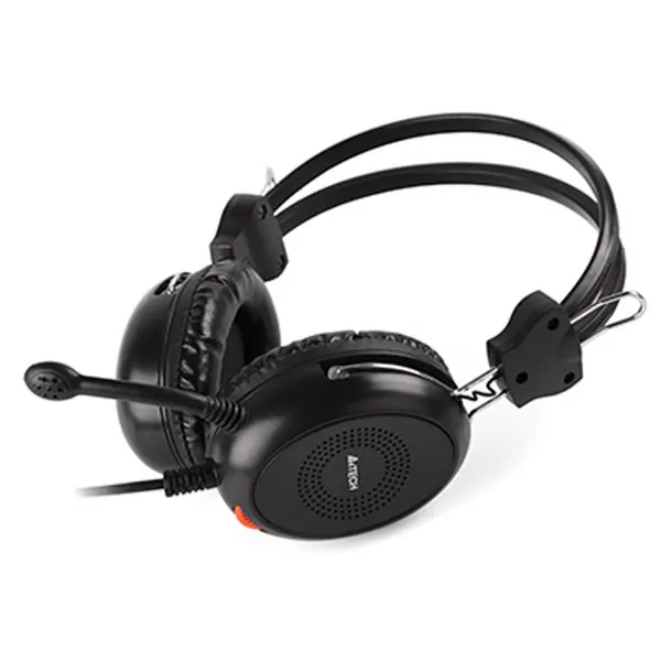 A4TECH HS30 3.5mm Wired Headphone Black – View 4