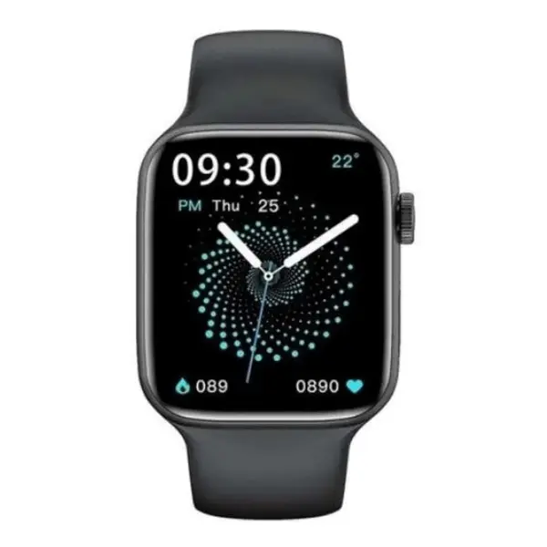 HW22 Pro IP67 Waterproof Smartwatch – Color: Black – View 2