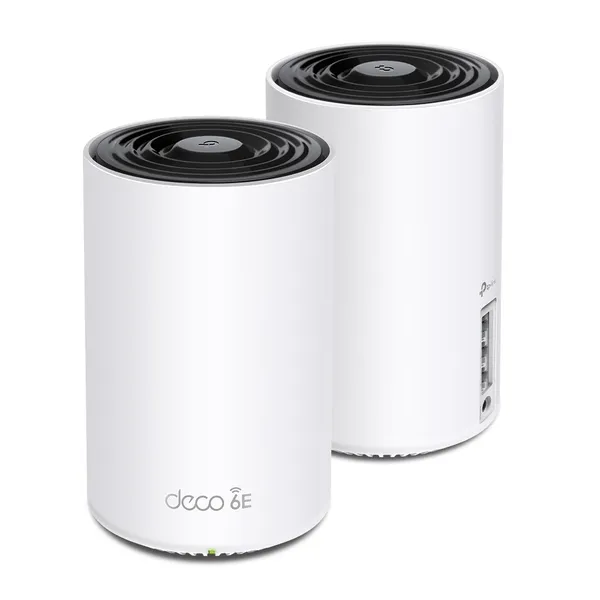 TP-Link Deco XE75 AXE5400 Tri-Band Wi-Fi 6E Mesh Router (2-pack) – View 2
