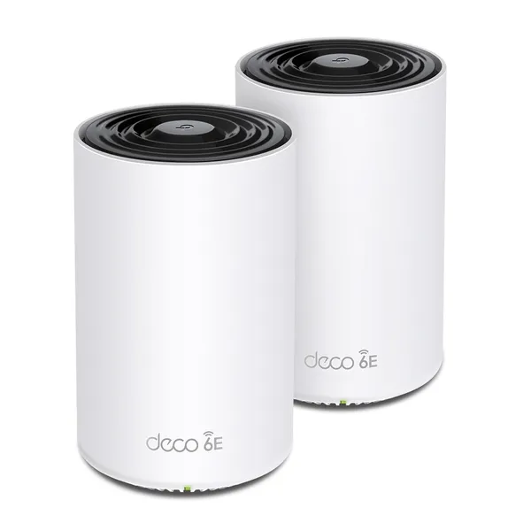 TP-Link Deco XE75 AXE5400 Tri-Band Wi-Fi 6E Mesh Router (2-pack) – View 1