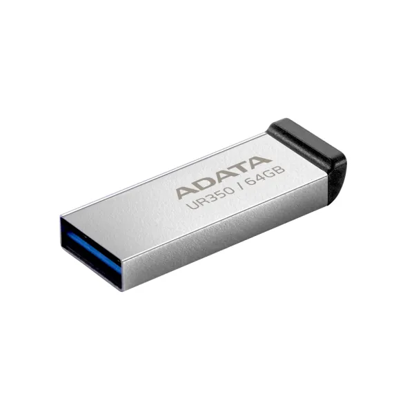 Adata UR350 64GB USB 3.2 Black Pen Drive – View 3