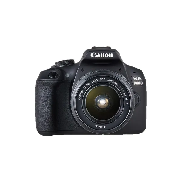 Canon EOS 2000D 24.1MP with 18-55mm IS II Kit Lens DSLR Camera – View 1