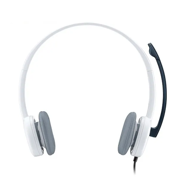 Logitech H150 STEREO Headset (Two port) – Color: White – View 2