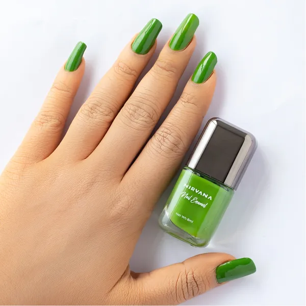 Nirvana Color Nail Enamel Long Lasting Mint Mojito 33 Nail Polish – View 2