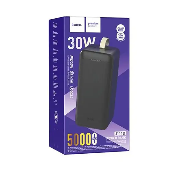 HOCO J111D LED indicator PD30W 50000mAh Power Bank – View 4
