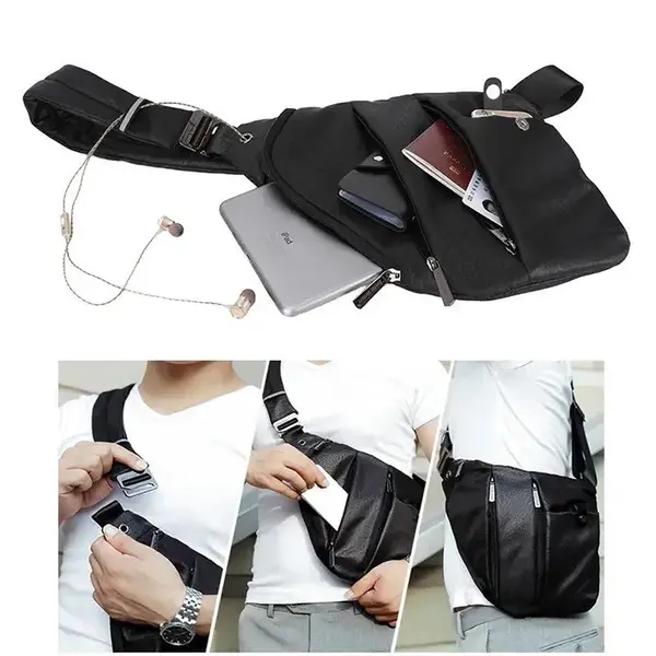 ARCTIC HUNTER Messenger Bag Shoulder Cross body Motorcycle Sling Bag – View 4