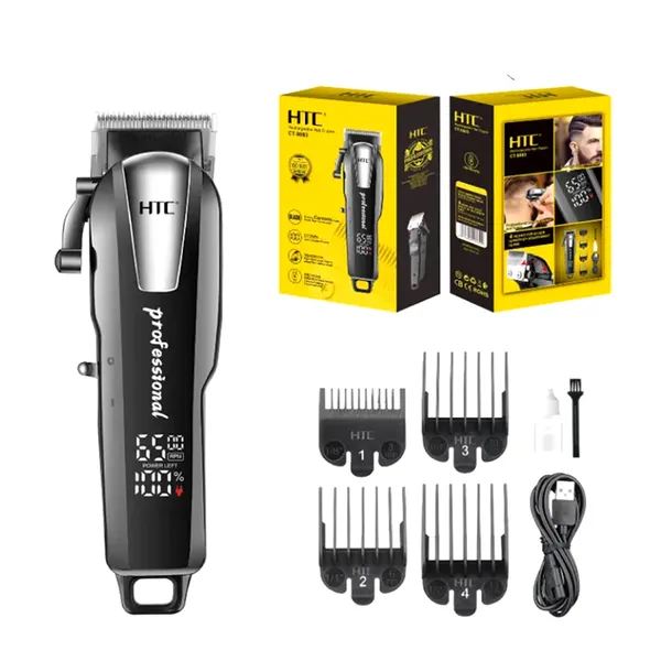 HTC CT-8083 Hair Clipper And Beard Trimmer For Men – View 5