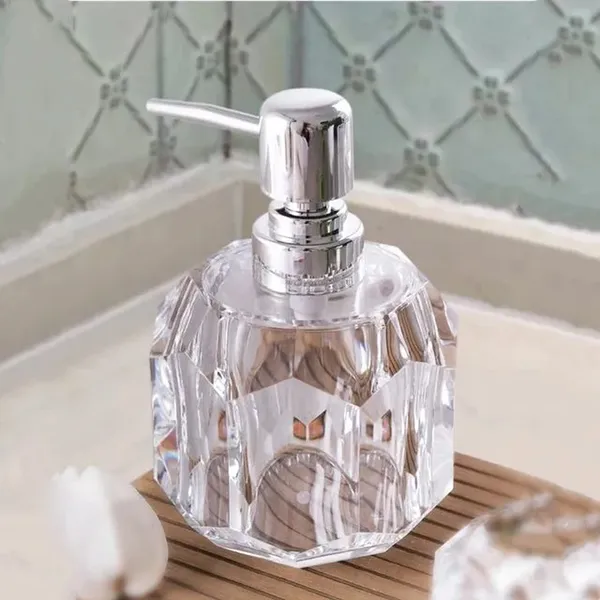 Crystal Hand Wash Soap Conditioner Shampoo Gel Liquid Dispenser 350 ml Bottle  – View 4