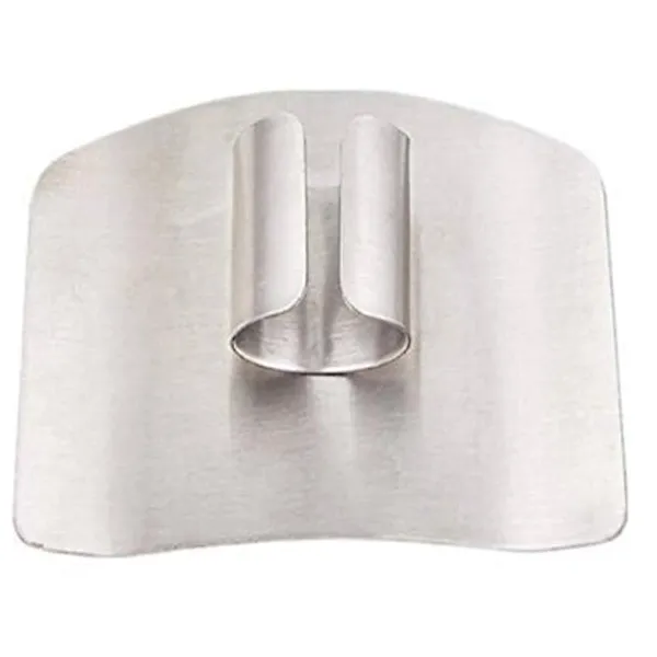 Stainless Steel Finger Guard Finger Hand Cut Hand Protector Kitchen Knife – View 2