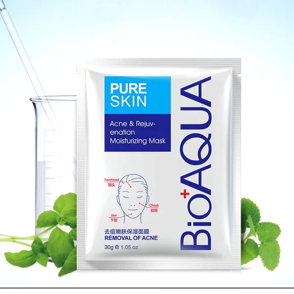 Bioaqua Acne Removal Fights Acne & Breakouts Sheet Mask - 30g – View 1