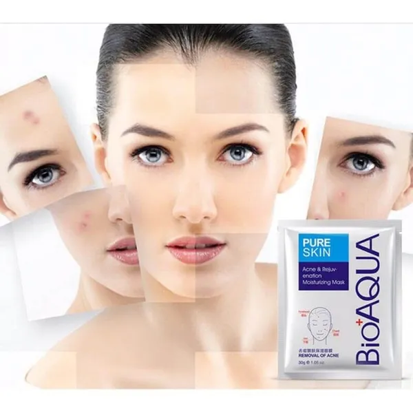 Bioaqua Acne Removal Fights Acne & Breakouts Sheet Mask - 30g – View 3