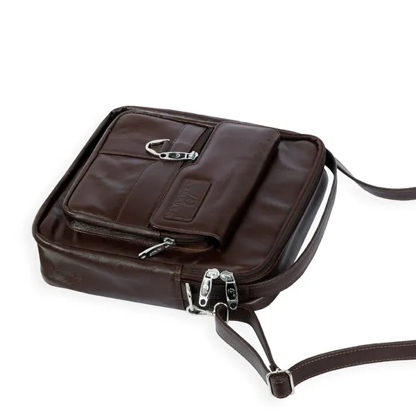100% Genuine Cow Leather Stylish Unique & New Messenger Bag – View 4