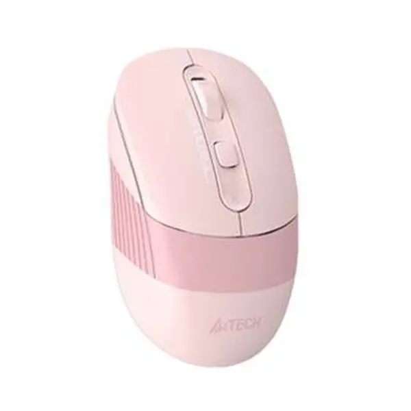 A4TECH FSTYLER FB10C Dual Mode Rechargeable Wireless Mouse – Color: Pink – View 2