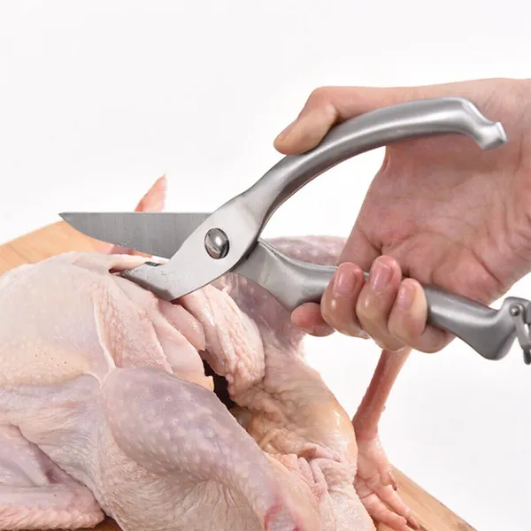 Stainless Steel Kitchen Scissors BBQ Meat Chicken Bone Cut Scissor – View 3