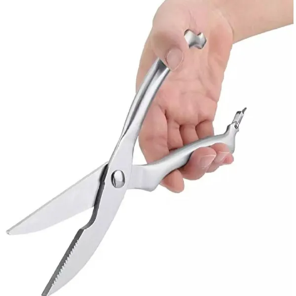 Stainless Steel Kitchen Scissors BBQ Meat Chicken Bone Cut Scissor – View 2