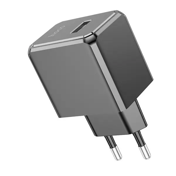 Hoco CS11A Single Port Safe & Efficient USB-A Charger – View 2