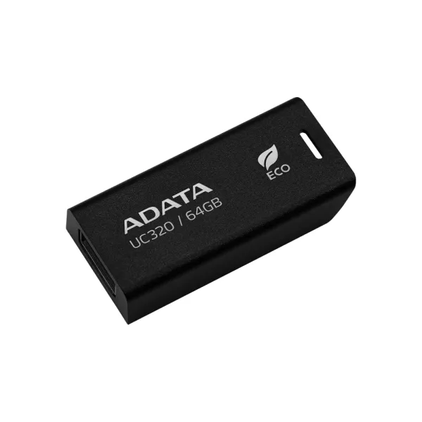 Adata UC320 64GB USB 3.2 Black Pen Drive – Storage Capacity: 128 GB – View 2
