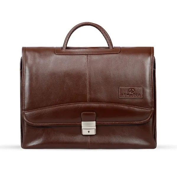 Unique Waterproof Design New Laptop & Official Bag – Color: Brown – View 2