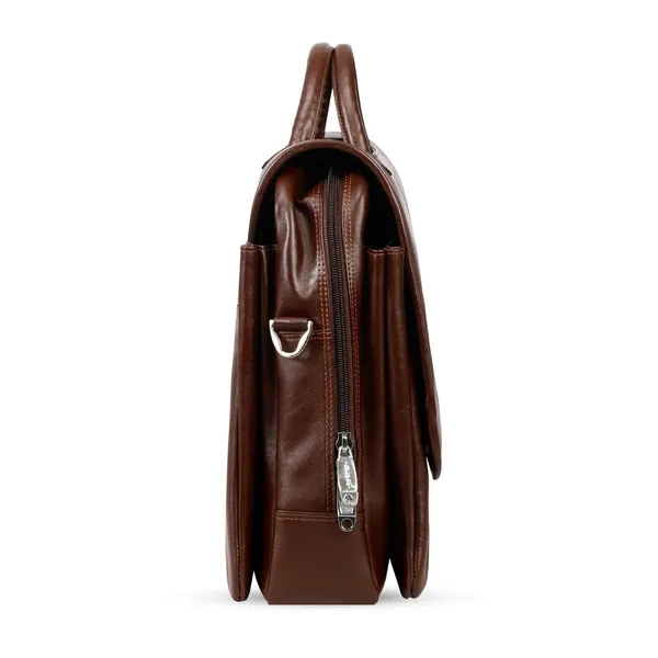 Unique Waterproof Design New Laptop & Official Bag – Color: Brown – View 4